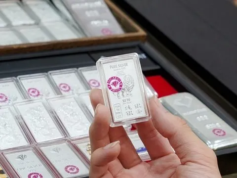 Giá bạc đồng loạt giảm