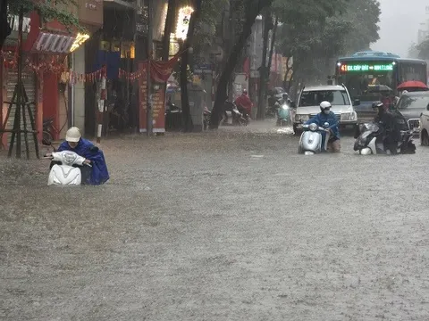 Miền Bắc sắp mưa to 3 ngày liên tiếp