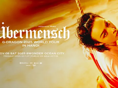 VPBank là Nhà tài trợ danh xưng của sự kiện âm nhạc đình đám G-DRAGON 2025 WORLD TOUR [Übermensch] IN HANOI presented by VPBANK