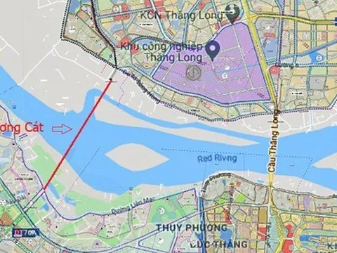 Chưa đầy 1 tuần nữa, "siêu cầu'' hơn 7.300 tỷ bắc qua sông Hồng, rộng 8 làn xe, cách cầu Thăng Long chỉ 6km sẽ được khởi công