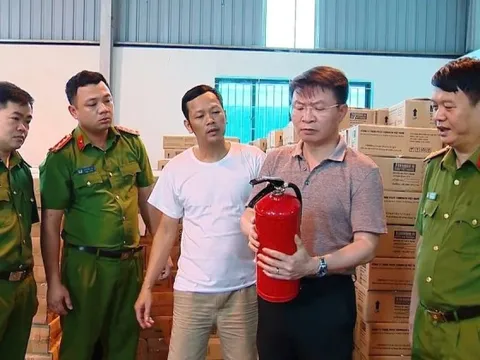 Khởi tố vụ sản xuất 2,2 triệu bình chữa cháy giả, trị giá hơn 800 tỷ đồng