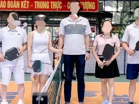 Chủ tịch xã nói gì về việc bí thư xã bị “tố” bỏ lớp bồi dưỡng để chơi Pickleball?
