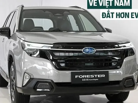 Subaru Forester 2026 tiếp tục về ĐNÁ, quy đổi 2,1 tỷ đồng: Thiết kế lột xác, mạnh hơn nhưng cần một điều để thuyết phục khách Việt khi bán tháng sau