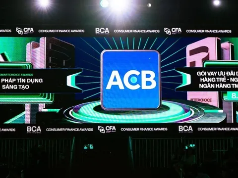 ACB được vinh danh Giải pháp tín dụng Sáng tạo tại Better Choice Awards 2025 với chương trình ‘Ngôi Nhà Đầu Tiên’
