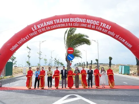 Thông xe tuyến đường kết nối CaraWorld đến sân bay quốc tế Cam Ranh