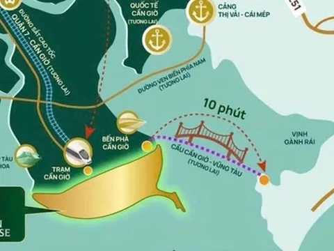 Vingroup đề xuất làm đường vượt biển nối Cần Giờ - Vũng Tàu
