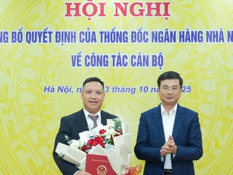 Bổ nhiệm Giám đốc Sở Giao dịch Ngân hàng Nhà nước