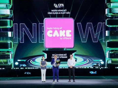 Better Choice Awards 2025: Cake khẳng định vị thế tiên phong ngân hàng số AI của Việt Nam