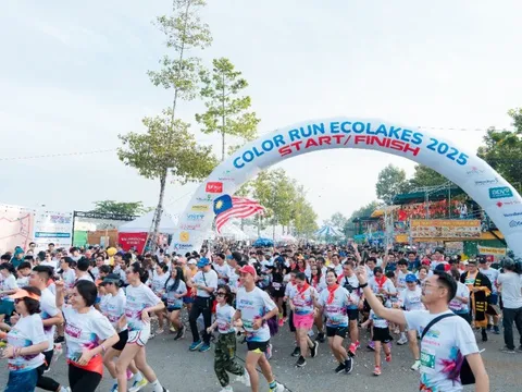 Color Run EcoLakes 2025 – Đường chạy sắc màu hòa cùng Halloween sôi động tại EcoLakes Mỹ Phước