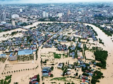 Những tiếng kêu cứu khẩn cấp khi Thái Nguyên bị ngập lụt nặng