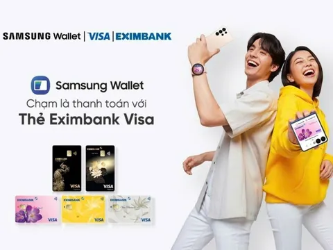 Thanh toán “một chạm” cùng Eximbank Visa trên Samsung Pay