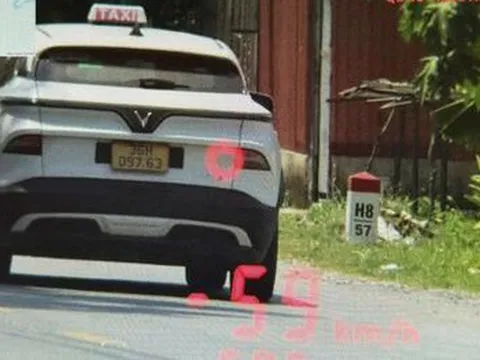 469 chủ xe vượt tốc độ có biển số sau nhanh chóng nộp phạt nguội theo Nghị định 168