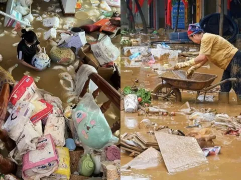 Lũ rút, Thái Nguyên hiện lên với một khung cảnh tan hoang đến xót xa