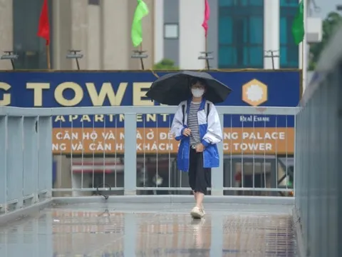 Miền Bắc mưa to trở lại từ khoảng đêm mai