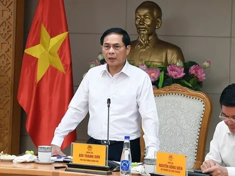 Phó Thủ tướng Bùi Thanh Sơn chủ trì họp rà soát tiến độ chuẩn bị tổ chức Hội chợ Mùa thu 2025