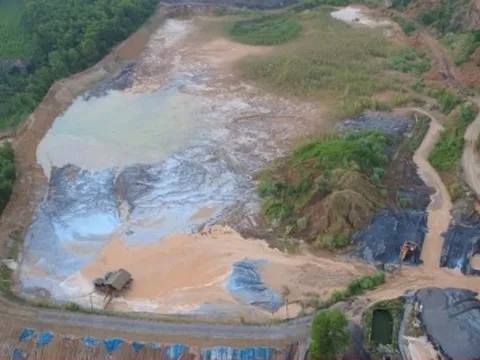 Vỡ hồ chứa bùn của Nhà máy Luyện gang thép, 30 hộ dân Thái Nguyên bị ảnh hưởng