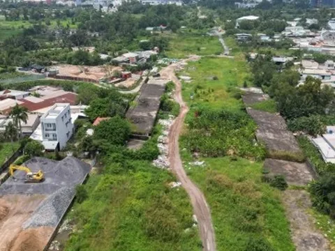 Cận cảnh gần 3 km Vành đai 2 TP.HCM trước ngày tái khởi công