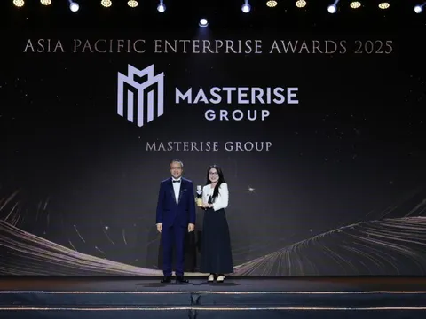 Masterise Group chiến thắng kép tại Asia Pacific Enterprise Awards 2025