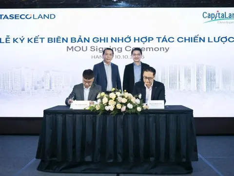 Taseco Land hợp tác chiến lược với CapitaLand Development