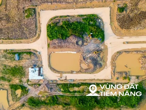 Toàn cảnh công viên rộng gần gấp 4 lần sân Mỹ Đình, nằm giữa khu nhà giàu đắt đỏ bậc nhất Hà Nội