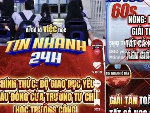 Bộ GD&ĐT bác tin 'đóng cửa, giải tán các trường ngoài công lập'