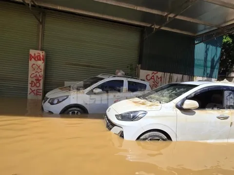 Thái Nguyên: 12.600 ô tô, 39.800 xe máy bị ngập nước