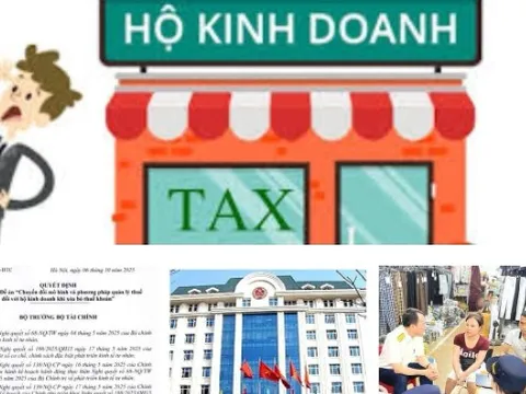 Chi tiết tính thuế hộ kinh doanh khi xóa bỏ thuế khoán