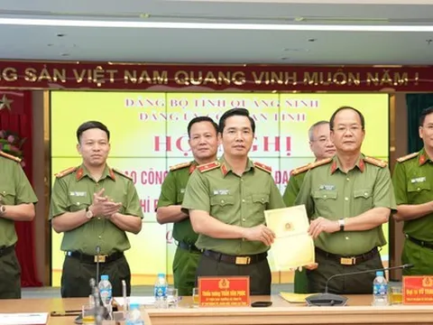 Giám đốc Công an tỉnh Quảng Ninh làm Ủy viên Ủy ban Kiểm tra Trung ương