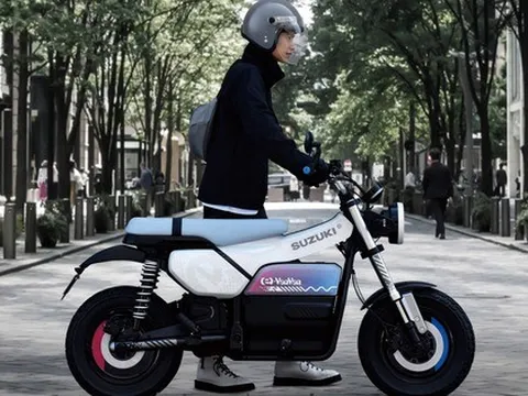 Suzuki chính thức ra mắt mẫu xe máy điện hoàn toàn mới, mang phong cách giống hệt 'Charly cúc cu'