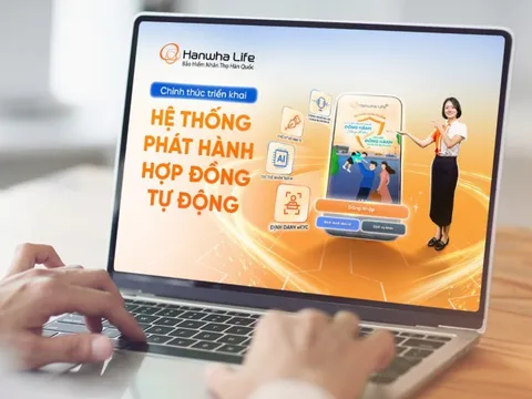 Hanwha Life Việt Nam triển khai hệ thống phát hành hợp đồng bảo hiểm tự động