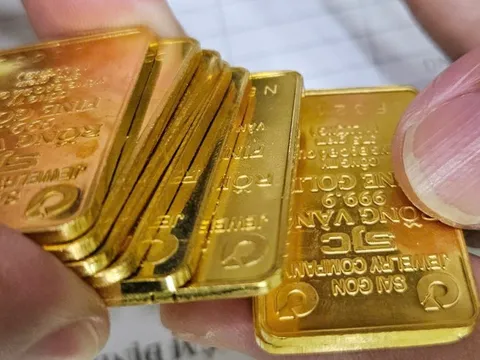 Sáng 29-10, giá vàng miếng SJC, vàng nhẫn tăng trở lại