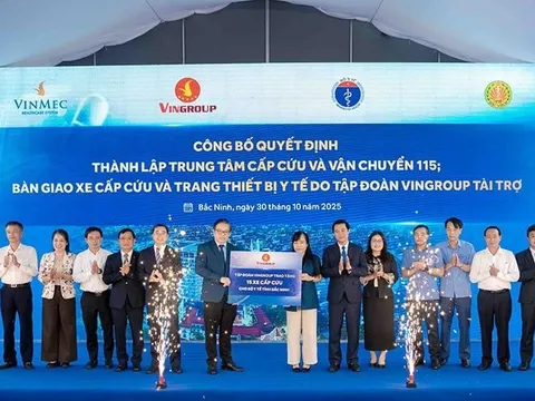 ‘Lời hứa’ 1.000 tỷ: Vingroup tài trợ 15 ‘phòng cấp cứu di động’ cho Bắc Ninh