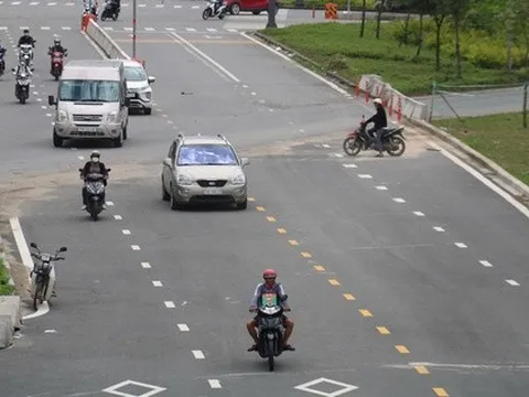 Vì sao đường song hành Võ Nguyên Giáp hoàn thiện đã gần 2 năm, nay mới chính thức thông xe?