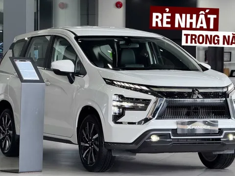 Mitsubishi Xpander đang rẻ kỷ lục tại Việt Nam: Còn từ dưới 500 triệu đồng nếu 'trừ hết', dễ hút thêm dân chạy dịch vụ
