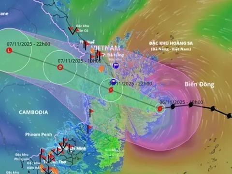 Bão số 13 sẽ đổ bộ vào mấy giờ tối nay? Thời gian gió bão mạnh, nguy hiểm nhất là khi nào?