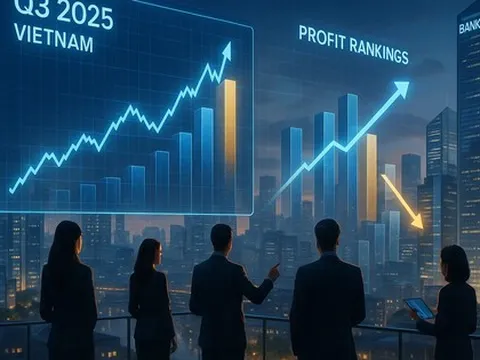 Biến động lớn trên bảng xếp hạng lợi nhuận ngân hàng quý 3/2025: VietinBank mất ngôi quán quân, VPBank trở lại top 3, một nhà băng tăng 26 lần