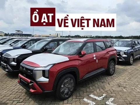 Lô Mitsubishi Destinator đầu tiên cập cảng Việt Nam: Ít nhất 2 bản với ngoại hình khác biệt, có ADAS, dễ 'hot' khi ra mắt đầu tháng sau