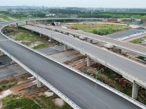 Toàn cảnh tuyến đường nối sân bay Long Thành trước ngày thông xe