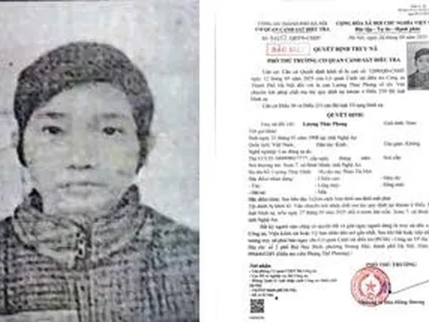 Truy nã Lương Thúc Phong