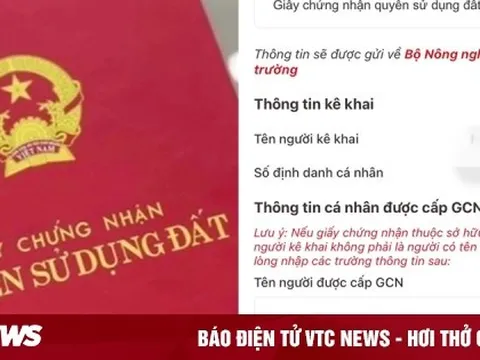 Người dân bắt đầu được nộp sổ đỏ qua VNeID, cách làm thế nào?