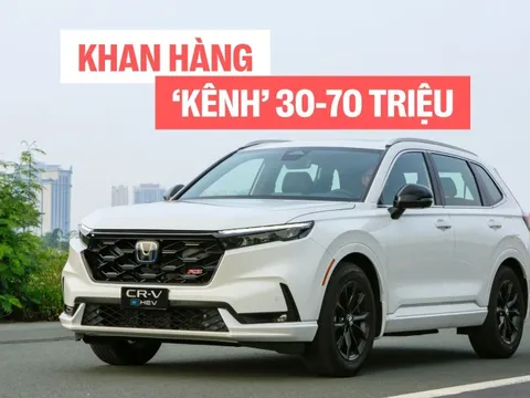 Sắp chuyển sang lắp ráp, Honda CR-V e:HEV RS nhập Thái 'kênh' tới 70 triệu đồng tại đại lý