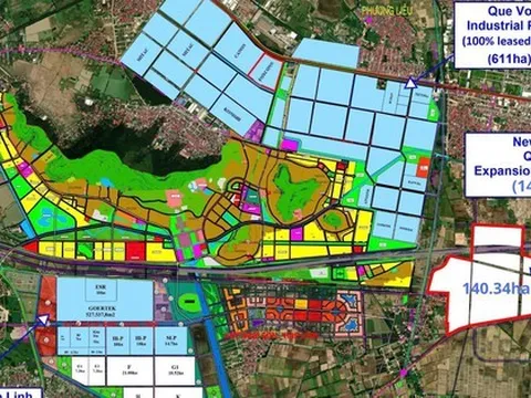 Dự án khu công nghiệp hơn 1.870 tỷ đồng, tập trung thu hút lĩnh vực điện tử, cơ khí chính xác… của Kinh Bắc giờ ra sao?