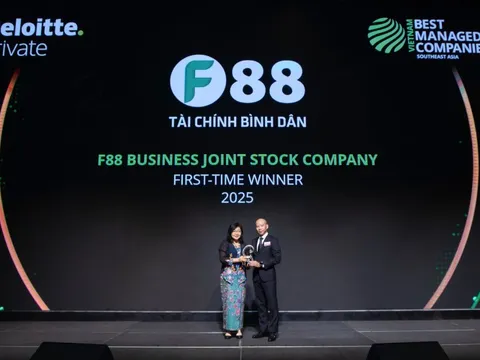 F88 được Deloitte vinh danh “Vietnam Best Managed Companies 2025”