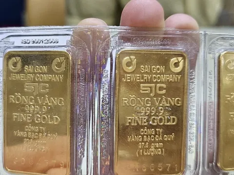 Sáng 20-11, giá vàng miếng SJC, vàng nhẫn duy trì ở mốc cao