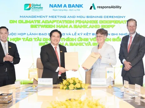 Nam A Bank khai thông dòng vốn thích ứng khí hậu vào nông nghiệp