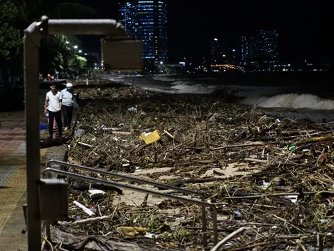 Cảnh tượng không thể tin nổi dọc bãi biển đẹp nhất Nha Trang