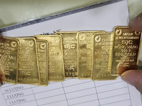 Sáng 22-11, giá vàng miếng SJC, vàng nhẫn cùng đi lên