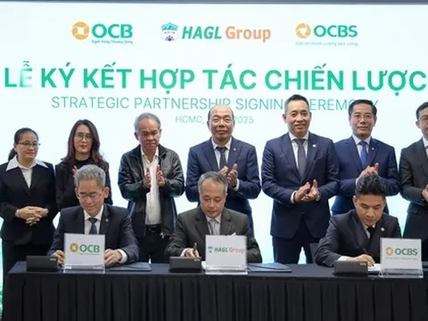 OCB, OCBS và Hoàng Anh Gia Lai ký kết hợp tác chiến lược