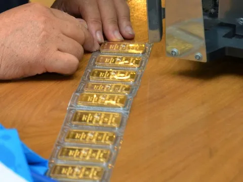 Sáng 26-11, giá vàng miếng SJC, vàng nhẫn lên cao nhất 2 tuần