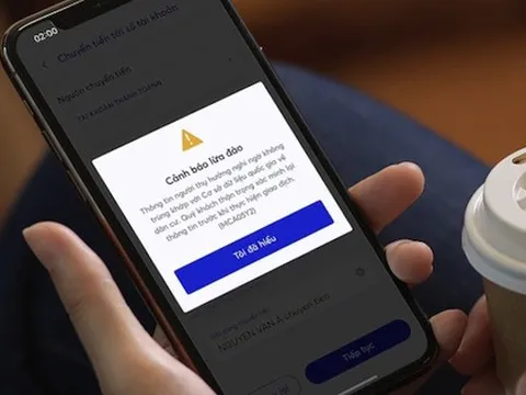 1,7 triệu khách hàng nhận cảnh báo khi chuyển khoản, khoảng 1/3 tạm dừng hoặc hủy bỏ giao dịch: Hơn 2,2 nghìn tỷ đồng được bảo vệ khỏi rủi ro